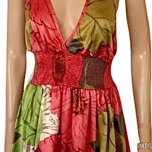 Double Zero bubble halter dress size S